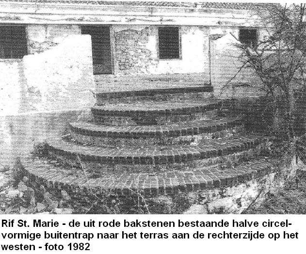 25. Rif circelvormige trap op het westen 1982